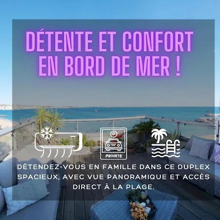 Feriehus L'ecrin Des Cimes - Duplex, Panoramic View, Garage Fréjus
